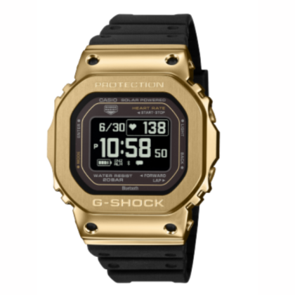 CASIO G-SHOCK GM-H5600-9 BLUETOOTH SOLAR POWERED BLACK BIO-BASED RESIN BAND DIGITAL MEN WATCH